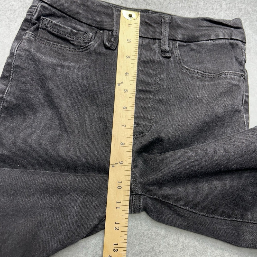Good American Good Legs Skinny Jeans Womens 0 Black High Rise‎ Stretch Denim - Picture 10 of 12